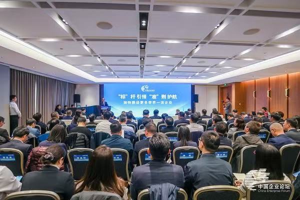 “标”杆引领 “准”则护航 加快建设更多世界一流企业——第七届中国企业论坛平行论坛