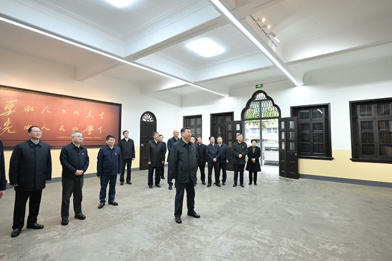 习近平在湖南调查时强调 对峙鼎新创新求真求实 奋力谱写中国式现代化湖南篇章