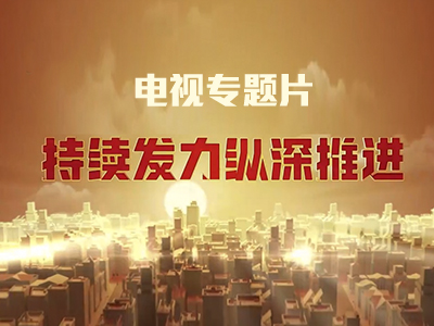 电视专题片《持续发力 纵深推动》